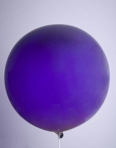 Decorative Purple Crystal balloons 24 