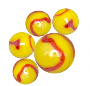 WARRIORS 20 / 16mm + 1 / 25mm Assorted Beads - Maya - Samurai - Spartan - Viking - 20 Threads